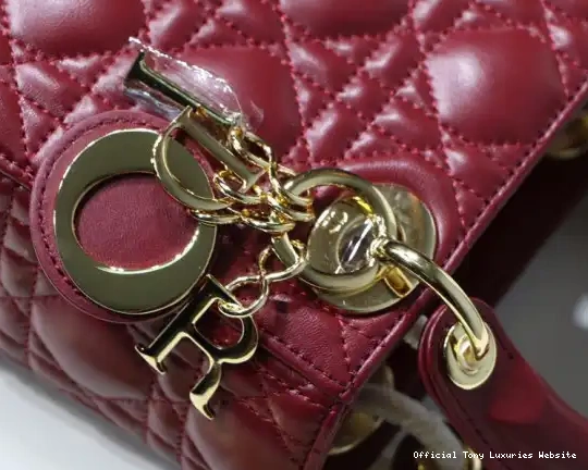 Tony Luxuries Mini Lambskin Lady diro With 0522